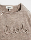 little" embroidered Merino wool knit set INOE 23 / 23IV2453N19I816