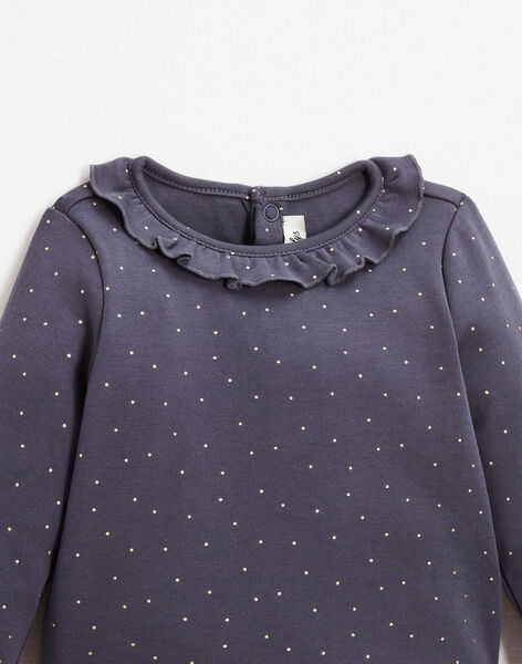 Tee shirt with dots in pima cotton FLORE 22 / 22IU1912N0F713