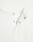 "Bonheur" bodysuit with embroidered collar IBASIL 23 / 23IU2054N69001