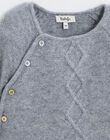 Grey merino wool set INOA GRIS 23 / 23IV2459N19J920