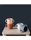 2 cups with silicone handles blush / terracota TASSE SILI BLUS / 21PRR2003VAI999