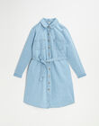 Dress shirt mother-to-be in light denim long sleeves HANELAURE 23 / 23VW2673NG1P272
