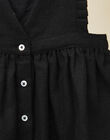 Baby girls' black apron dress VICTORIENNE 19 / 19IU1911N18090