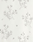 Body printed girl printed birds and flowers in vanilla interlock BLEUZENN 20 / 20IU1955N67114