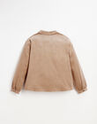 Shirt mother-to-be velvet sand long sleeve FAVINA 22 / 22IW2691NF7808