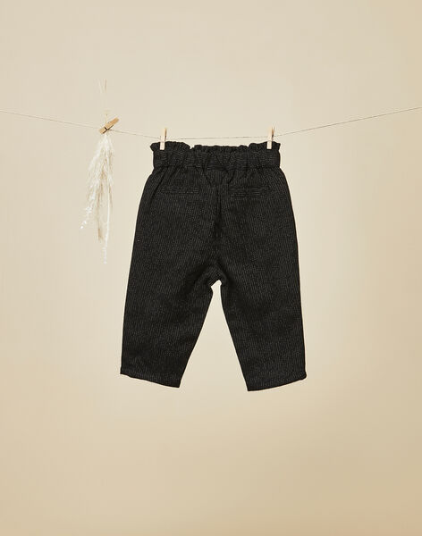 Baby girls' black woolen pants VERA 19 / 19IU1911N03090