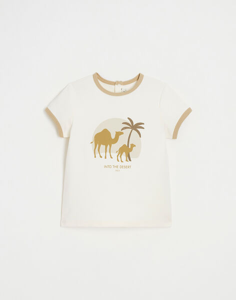 Short sleeve tee-shirt for kids with pattern HURIEL 23 / 23V129232N0E632
