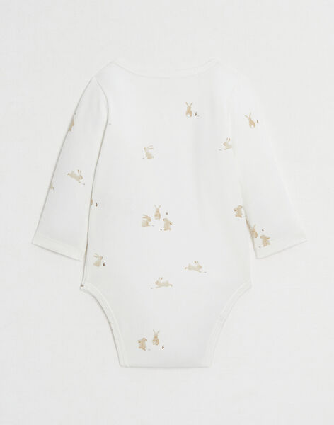 Long-sleeved double-breasted bodysuit with rabbit print IMIKI 23 / 23IV2451NL3001