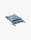 Horizon blue bed bumper in mixed cotton poplin ROLAND-EL / PTXQ6418N74216
