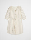 Striped mommy-to-be dress HANATEA 23 / 23VW2675NAS003