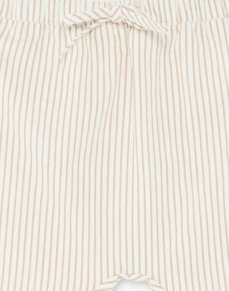 Vanilla striped seersucker boy pants CORENTIN 21 / 21VV2311N03114