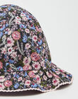 Liberty fabric hat with flower print JOSEPHA 24 / 24VU6011N84942