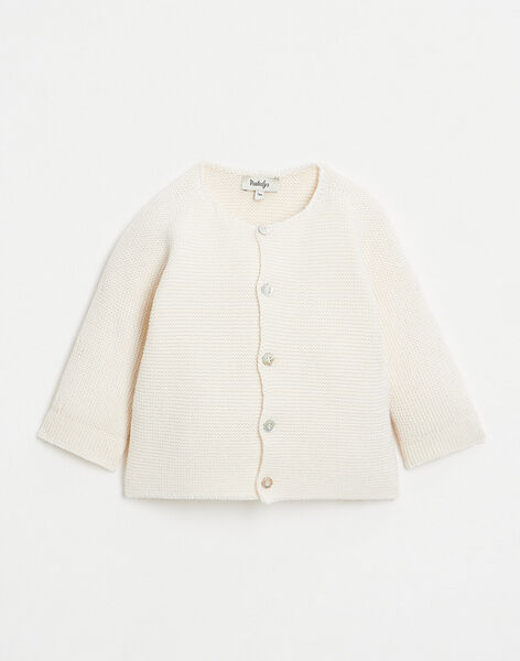 Off white knitted cardigan IDY 23 / 23IV2452N12001