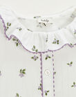 Short-sleeved blueberry print blouse JANELLE 24 / 24VU1914NM4001