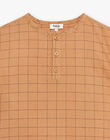 Thin checkered shirt ELIO 468 22 / 22V1292C2N0A809
