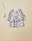 Baby girls' multicolored long-sleeve dress VIRGINIE 19 / 19IU1914N18099