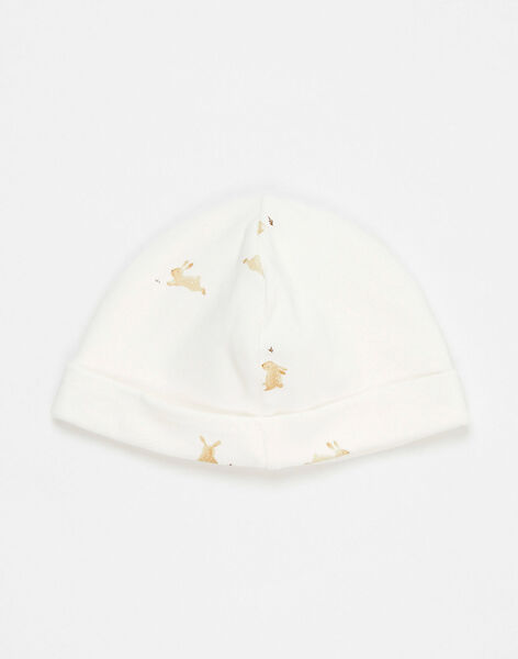 Baby bonnet with rabbit print IBONNIE 23 / 23IV7053N63001