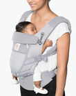 Baby carrier Cool air in mesh ergobaby gray pearl 0-5 years ADAPT AIR GRIS / 19PBDP005PBB904