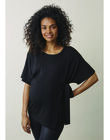 Boob maternity & nursing top in black BOWONTON / 20VW2647N3D090