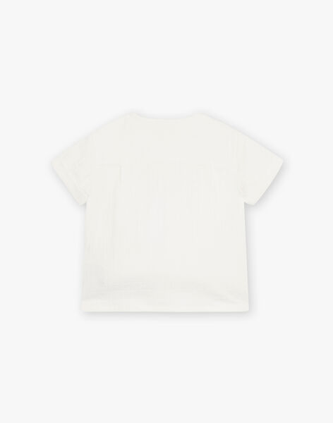 United shirt in fantasy organic cotton gauze EREGGIE 22 / 22VU20B1N0A114