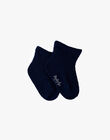 Boys' fancy socks in navy ALBERTIN-EL / PTXV6911N47070