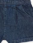 Girl's blue denim shorts CAROLE 21 / 21VU1911N02P269