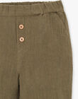 Organic cotton gauze trousers DETROIT 21 / 21IU2012N03G614