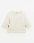 Organic cotton fleece vest FOLU 22 / 22IV2311N11009