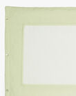 Unisex quilted changing pad cover in pale green ALVIN-EL / PTXQ6411N75602