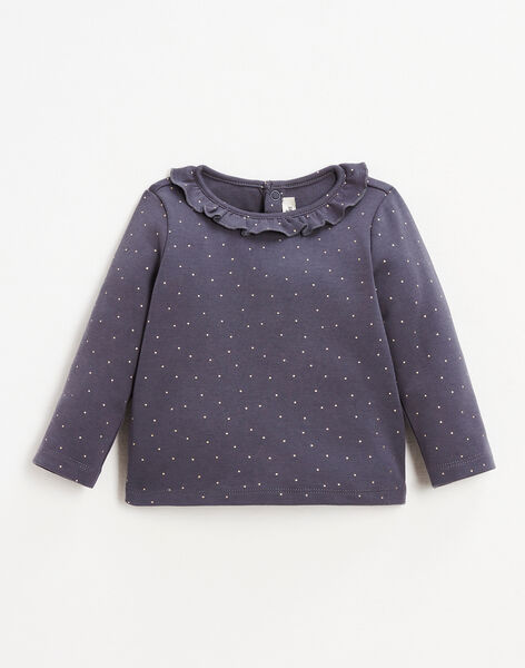 Tee shirt with dots in pima cotton FLORE 22 / 22IU1912N0F713