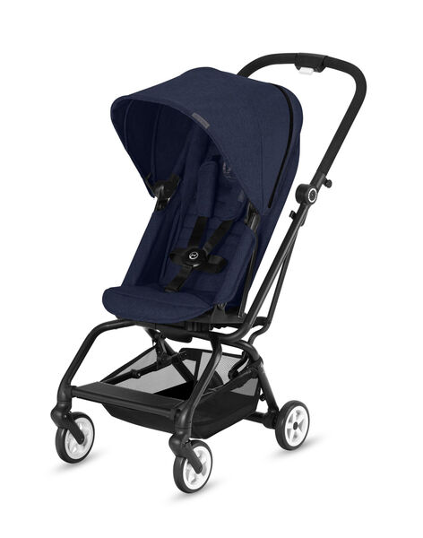 Blue denim Advanced cane stroller EEZYS TWIST BLU / 18PBPO002PCE704