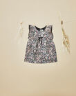 Girls' Liberty flounced dress and bloomers VEDASTINE 19 / 19IV2212N18099