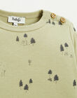 Forest printed tee shirt in organic cotton FIRGILE 22 / 22IU2016N0F613