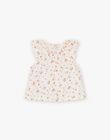 Organic cotton flower blouse EBENE 22 / 22VU1961N09632
