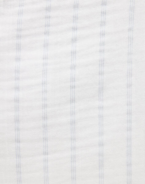 Duvet cover 100 x 140 cm with organic cotton gauze stripes DORAZIO-EL / PTXQ6418NA1114