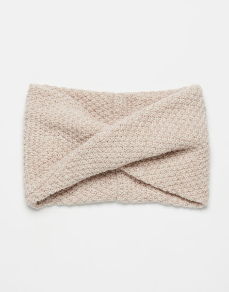 Fancy knit and merino wool choker FOLGA 22 / 22IU6011N50A011