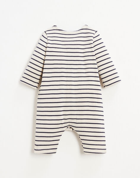 Striped jumpsuit in ribbed pima cotton FOMY 22 / 22IV2312N26009