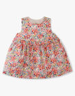 Girls' Liberty fabric dress and bloomers in pink AMOLIVIA 20 / 20VV2215N18030