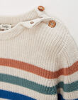 Striped cotton jumper JONATHAN 24-K / 24V129213N13006