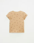 Tee shirt child short sleeves sun pattern HIRWIN 23 / 23V129213N0E420