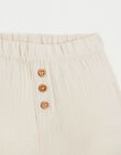 Cotton gauze shorts HERVE 23 / 23VU2012N02810