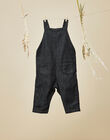 Baby boys' black denim long overalls VLADISLAV 19 / 19IU2012N05090