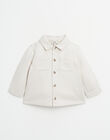Ivory cotton shirt IRAYMOND 23 / 23IU2071N0A002