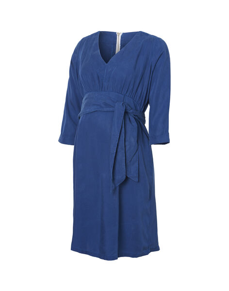 Blue maternity dress MLJAZZ DRESS / 19VW2681N18705