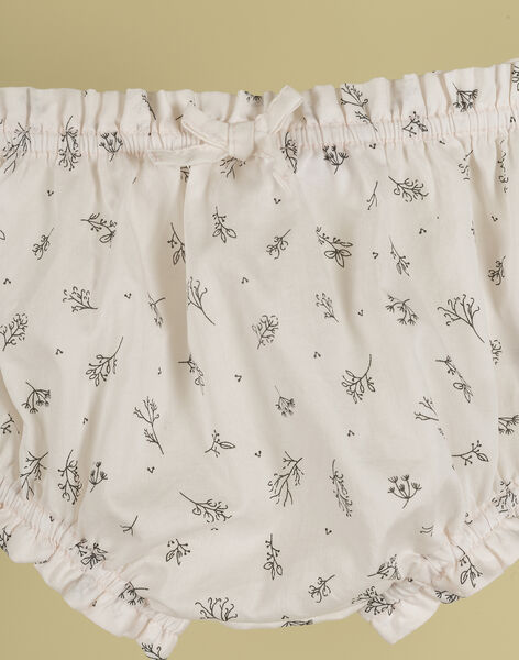 Girls' soft pink bloomers TADINETTE 19 / 19PV2221N25307