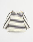Long-sleeved striped embroidered T-shirt IERGUS 23 / 23IU2055N0F009