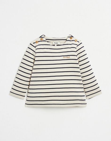 Long-sleeved striped embroidered T-shirt IERGUS 23 / 23IU2055N0F009