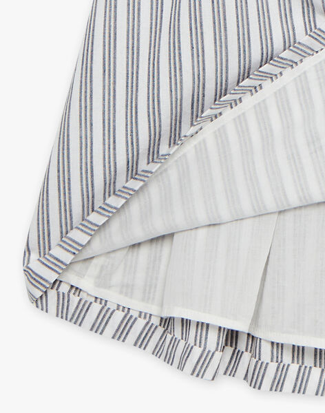 Cotton long striped skirt ELISEA 22 / 22VW26D1N07114
