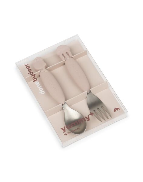 Spoon and fork Sea Friends Rose CUI FOUCH SEA R / 21PRR2024VAI030