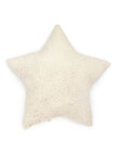 Star sheepskin cushion COUSIN STAR MOU / 24PCLT009ACLA001